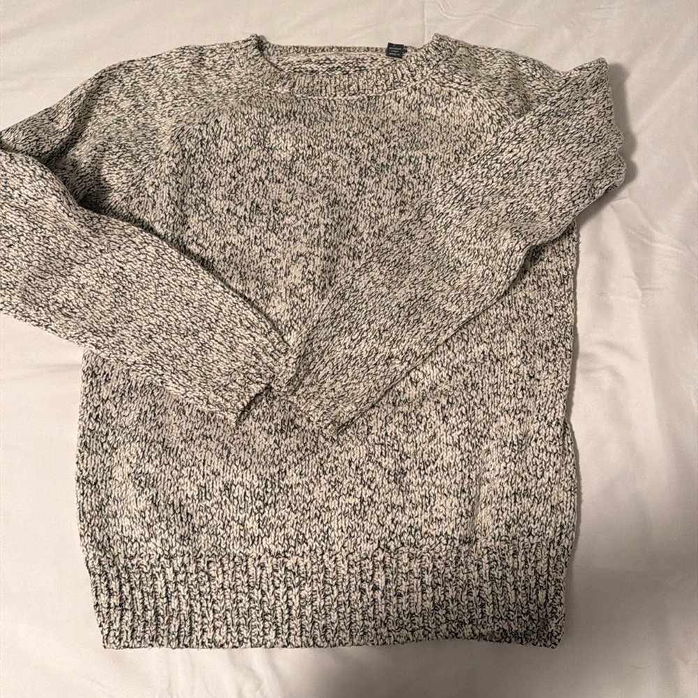 Jack Wills Marled Grey Crewneck Sweatshirt - 8